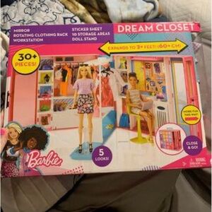 Barbie dream closet new in box